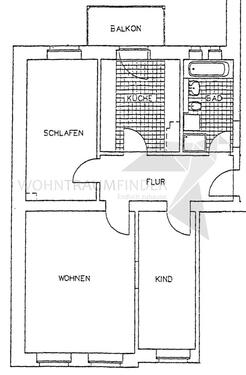 Foto - 3 Zimmer Etagenwohnung zur Miete in Chemnitz