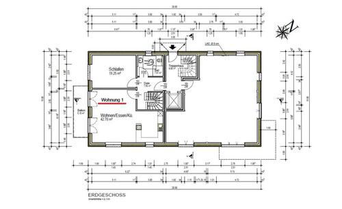 Foto - 4-Zimmer-Wohnung - 153m² Wfl. - Barrierefrei - Balkon - Terrasse