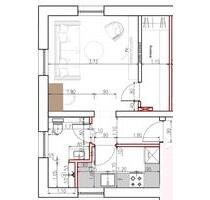 1-Zimmer-Wohnung zu vermieten in Friesenheim – 31 m²