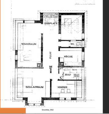 Foto - Wohnung 3,5 Zimmer - 1.050,00 EUR Kaltmiete,