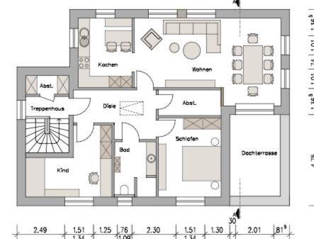Foto - Im Zentrum von Barßel - 3 ZKB Obergeschosswohnung