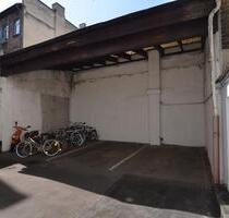 Überdachter Stellplatz in der Mainzer Altstadt