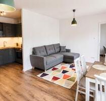 Möblierte 2-Zimmer-Neubauwohnung mit Balkon und Aufzug in Berlin-Tempelhof
