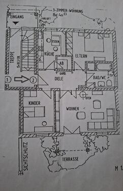 Foto - Schöne 3 Zimmer-Garten-Wohnung in optimaler Südausrichtung