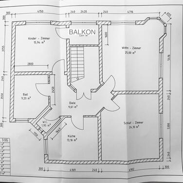 Foto - 3 Zimmer Etagenwohnung zur Miete in Kirn