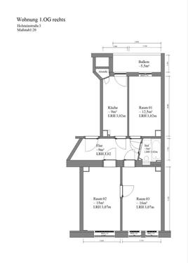 Foto - 3 Raumwohnung in Leipzig - 710,00 EUR Kaltmiete,