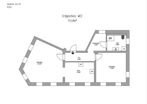 Foto - Gemütliche helle 2,5 Zimmer Wohnung in Großröhrsdorf (Stadtmitte)