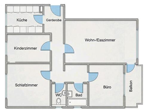 Foto - Von Privat 4-Zimmer-Wohnung Kranichstein