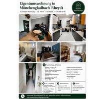 Wohnung 3 Zimmer - 172.000,00&nbsp;EUR Kaufpreis, ca.&nbsp; 74,00&nbsp;m&sup2; in Mönchengladbach (PLZ: 41236) Süd