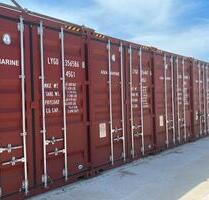 Container 40 Fuss als Lager, Abstellraum oder Garage auch Halle, Freifläche, Motorrad, Umzug, Möbel, Handwerk (keine Werkstatt) oder Materiallager im Angebot - Rüdersdorf bei Berlin Hennickendorf