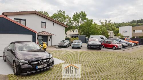 Foto - Exklusives Einfamilienhaus mit vielseitig nutzbarer Gewerbehalle in Bretten-Gölshausen!