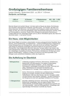 Foto - Großzügiges Zweifamilienreihenhaus