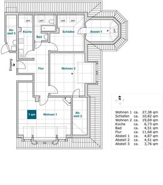 Foto - Etagenwohnung zur Miete in Dresden