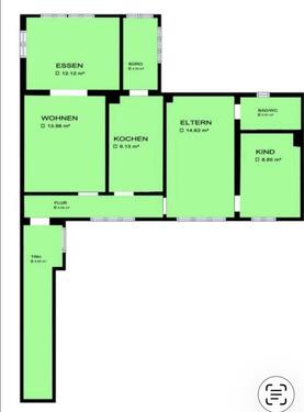 Foto - Etagenwohnung in Korswandt zur Miete