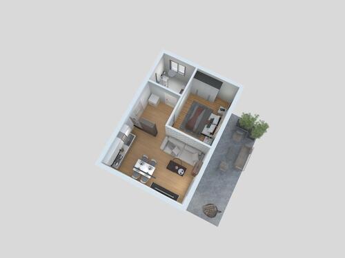 Foto - 2 Zimmer Wohnung mit Seeblick - 700,00&nbsp;EUR Kaltmiete, ca.&nbsp; 58,11&nbsp;m&sup2;