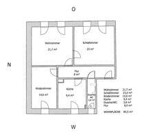 Lichtdurchflutete modernisierte Altbauwohnung in Amberg