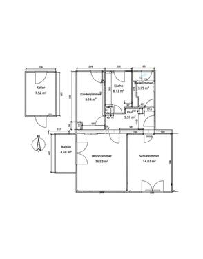 Foto - Gemütliche 3-Zimmer-Wohnung mit Balkon in Brieskow-Finkenheerd