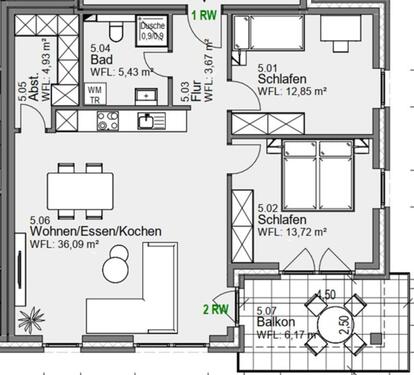 Foto - Etagenwohnung zur Miete in Aurich