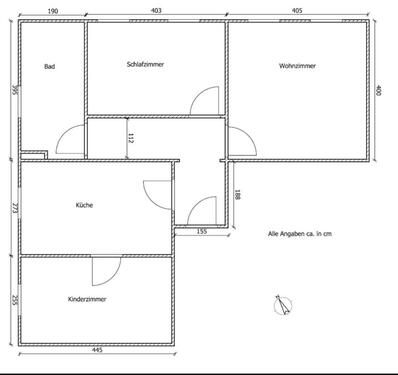 Foto - 3 Zimmer Etagenwohnung zur Miete in Hartmannsdorf