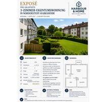 Frei gelieferte 3 Zimmer Wohnung in guter Lage von Norderstedt - Quickborn Friedrichsgabe