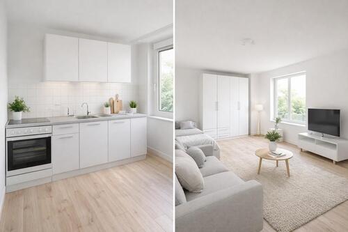 Foto - Zum Verkauf steht eine gepflegte 1-Zimmer-Wohnung