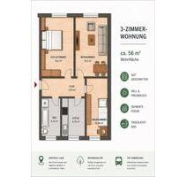 3 Zimmer Wohnung Frisch renoviert - Bad Kleinen