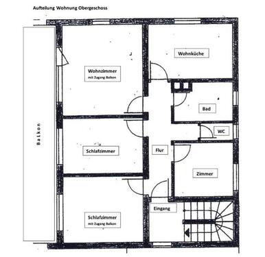 Foto - 5 Zimmer Etagenwohnung zur Miete in Kühbach