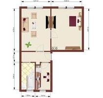 2-Raumwohnung in Löbau Süd - 292,00&nbsp;EUR Kaltmiete, ca.&nbsp; 46,40&nbsp;m&sup2; in Löbau (PLZ: 02708)