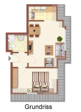 Foto - 40qm 2-Raum-Wohnung DG m. Küche Dresden Löbtau-Süd ab 01.01.2026