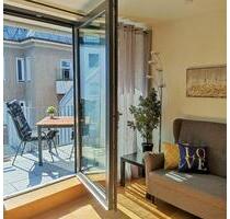 Möbl. Dachterrassen-Whg., zentral, ruhig, WLAN - München Ludwigsvorstadt-Isarvorstadt