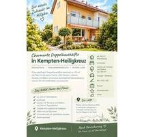 Doppelhaushälfte - 1.800,00&nbsp;EUR Kaltmiete, ca.&nbsp; 155,00&nbsp;m&sup2; in Kempten (Allgäu) (PLZ: 87439) Auf der Halde