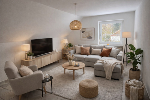 Foto - Frisch modernisierte 2-Zi-DG-WHG bei Stephansposching mit EBK