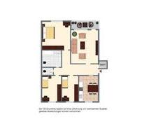 Große 2 22 Zimmer Wohnung mit Balkon - Lübeck Kücknitz