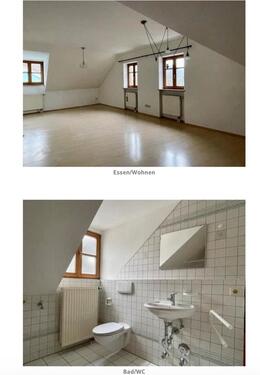 Foto - 2 Zimmer Dachgeschoßwohnung zur Miete in Riedenburg