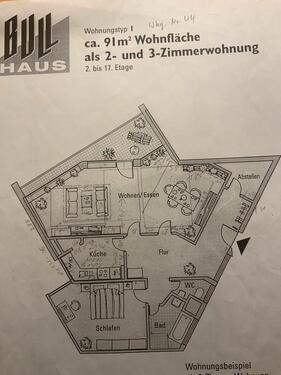 Foto - 91 m² mit Traumblick bis zum Siebengebirge in Köln-Mülheim