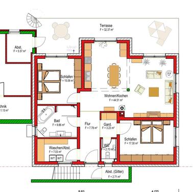 Foto - 3-Zimmer-Neubau-Wohnung mit EBK in Renshausen