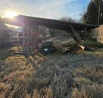 lager,offene Überdachung, Traktor, Land und Forstwirtschaft - Mömbris