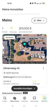 Foto - 2 Zimmer Etagenwohnung zum Kaufen in Bocholt