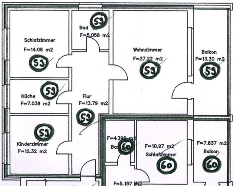Foto - 3 Zimmer Etagenwohnung in Wolfsburg