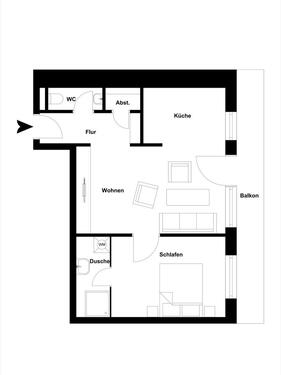 Foto - 2 Zimmer Hochparterre in Vechta