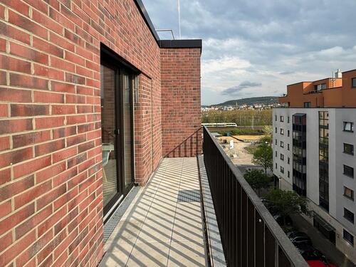 Foto - Neubau 2023 - Möbliertes 1 Zimmer-Apartment mit Dachterrasse - Typ D8 - Stichstraße - Ab 6 Monaten