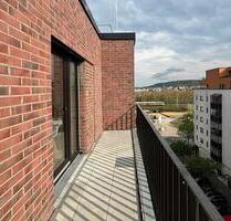 Neubau 2023 - Möbliertes 1 Zimmer-Apartment mit Dachterrasse - Typ D8 - Stichstraße - Ab 6 Monaten - Stuttgart Stuttgart-Nord