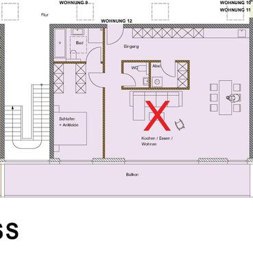 Foto - Etagenwohnung zur Miete in Pirmasens