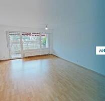 Helle 3-Zimmer-Wohnung mit sonniger Terrasse und Wannenbad - Müncheberg