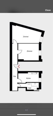 Foto - Helles Altbau-Zimmer in ruhiger WG in top Lage