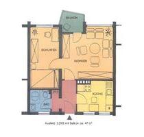 Hübsche 2-Zimmer-Wohnung im 4. Obergeschoss - Kassel Südstadt