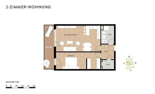 Foto - Wohnung in Bad Münster am Stein zu vermieten -