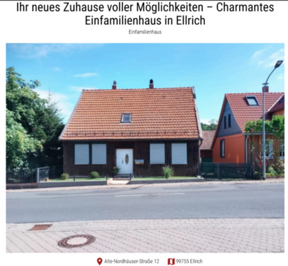 Foto - MIETKAUF; MIETE; KAUF! HAUS MIT GRUNDSTÜCK IM HARZ VIEL WALD !!!!