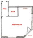 Foto - Etagenwohnung in Bad Langensalza zur Miete