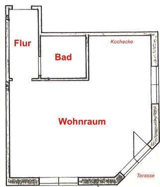 Foto - Etagenwohnung in Bad Langensalza zur Miete